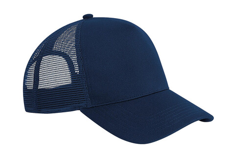 Beechfield Microknit Snapback Trucker, Black, One Size bedrucken, Art.-Nr. 907691010