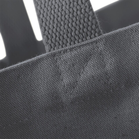Westford Mill Oversized Canvas Tote Bag, Black, One Size bedrucken, Art.-Nr. 908281010