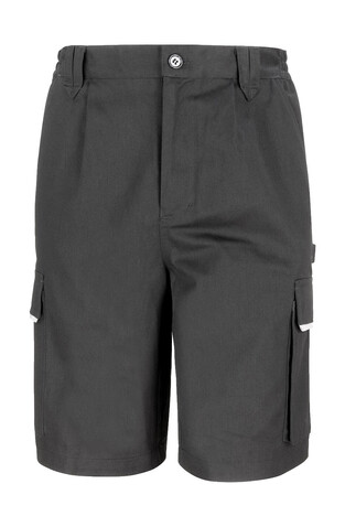 Result Work-Guard Action Shorts, Black, 4XL bedrucken, Art.-Nr. 909331019