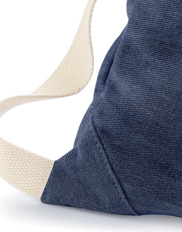 Bag Base Denim Gymsac, Light Denim, One Size bedrucken, Art.-Nr. 910293290