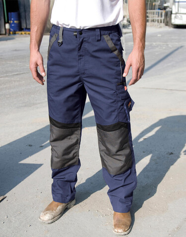 Result Work-Guard Technical Trouser, Navy/Black, 2XL bedrucken, Art.-Nr. 910332406