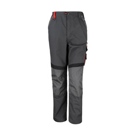 Result Work-Guard Technical Trouser, Grey/Black, XS bedrucken, Art.-Nr. 910331481