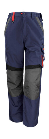 Result Work-Guard Technical Trouser, Navy/Black, 5XL bedrucken, Art.-Nr. 910332409
