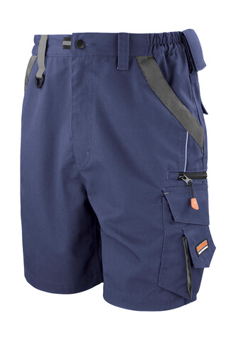 Result Work-Guard Technical Shorts, Navy/Black, S bedrucken, Art.-Nr. 911332403