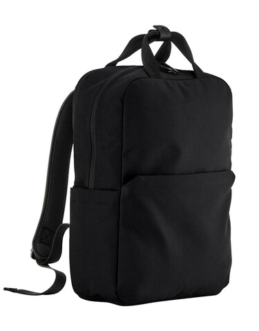 Quadra Stockholm Laptop Backpack, Black, One Size bedrucken, Art.-Nr. 912301010