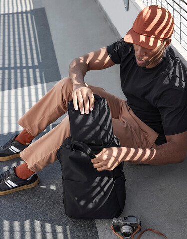 Quadra Stockholm Laptop Backpack, Natural Stone, One Size bedrucken, Art.-Nr. 912300100