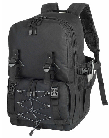 Shugon Mount Ararat Hiking Backpack, Black/Black, One Size bedrucken, Art.-Nr. 912381920