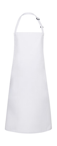 Karlowsky Bib Apron Basic, White, One Size bedrucken, Art.-Nr. 912670000