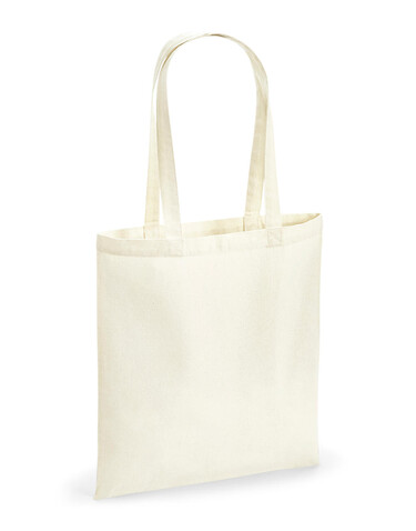 Westford Mill Recycled Cotton Tote, Natural, One Size bedrucken, Art.-Nr. 913280080
