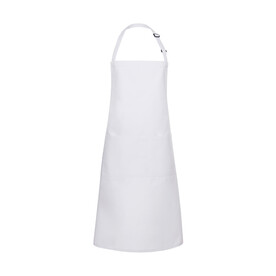 Karlowsky Bib Apron Basic with Pocket, White, One Size bedrucken, Art.-Nr. 913670000 Karlowsky Bib Apron Basic with Pocket, White, One Size bedrucken, Art.-Nr. 913670000