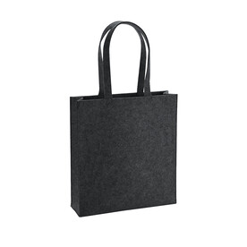 Bag Base Felt Tote Bag, Charcoal Melange, One Size bedrucken, Art.-Nr. 914291050 Bag Base Felt Tote Bag, Charcoal Melange, One Size bedrucken, Art.-Nr. 914291050