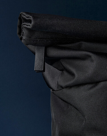 Quadra Axis Roll-Top Backpack, Black, One Size bedrucken, Art.-Nr. 914301010