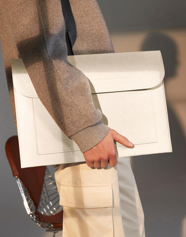 Bag Base Felt Laptop/Document Slip, Black, One Size bedrucken, Art.-Nr. 917291010