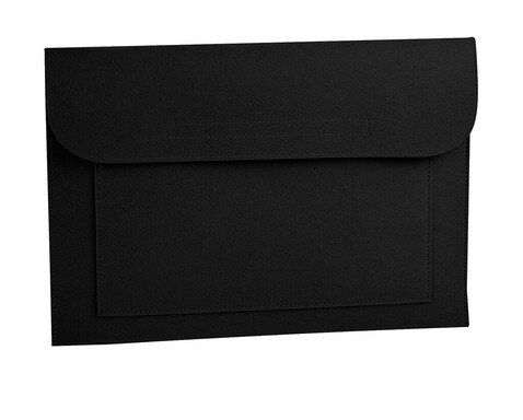 Bag Base Felt Laptop/Document Slip, Black, One Size bedrucken, Art.-Nr. 917291010