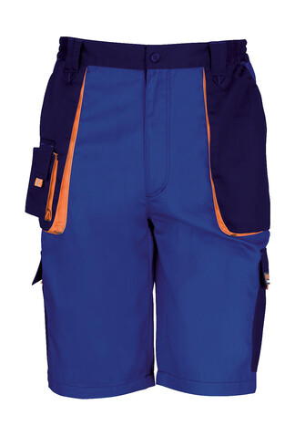 Result LITE Short, Royal/Navy/Orange, S bedrucken, Art.-Nr. 919333882