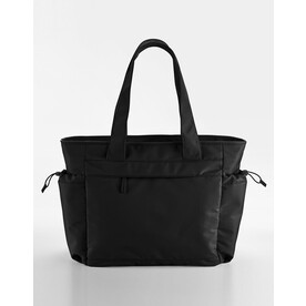 Quadra Studio Oversized Tote, Black, One Size bedrucken, Art.-Nr. 920301010