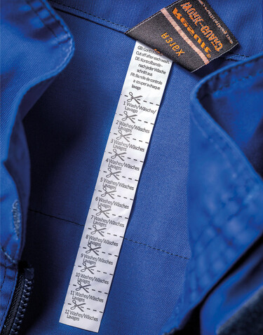 Result LITE Coverall, Grey/Black/Orange, L bedrucken, Art.-Nr. 921331824