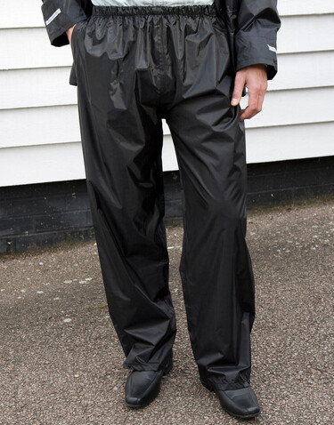 Result StormDri Trousers, Black, 3XL bedrucken, Art.-Nr. 926331018