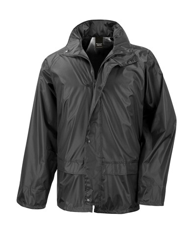 Result StormDri Jacket, Black, 3XL bedrucken, Art.-Nr. 927331018