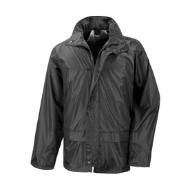Result StormDri Jacket, Black, S bedrucken, Art.-Nr. 927331013