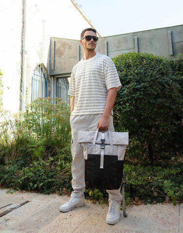 Shugon Ruby Roll-Up Laptop Backpack, Black/Black, One Size bedrucken, Art.-Nr. 927381920