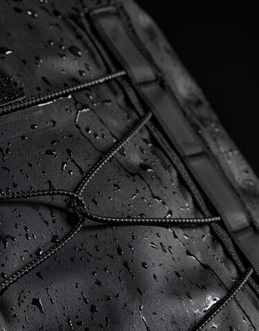 Quadra Waterproof Bike Roll-Top, Black, One Size bedrucken, Art.-Nr. 928301010