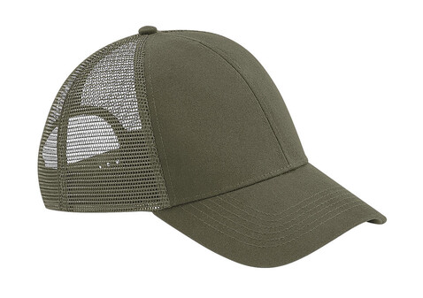 Beechfield Organic Cotton Trucker, Sand, One Size bedrucken, Art.-Nr. 929697410