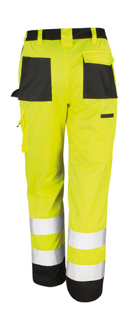 Result Safety Cargo Trouser, Fluorescent Yellow, 3XL bedrucken, Art.-Nr. 930336058