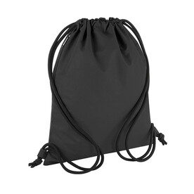 Bag Base Reflective Gymsac, Black Reflective, One Size bedrucken, Art.-Nr. 931291060