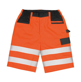 Result Safety Cargo Shorts, Fluorescent Orange, XS bedrucken, Art.-Nr. 931334052