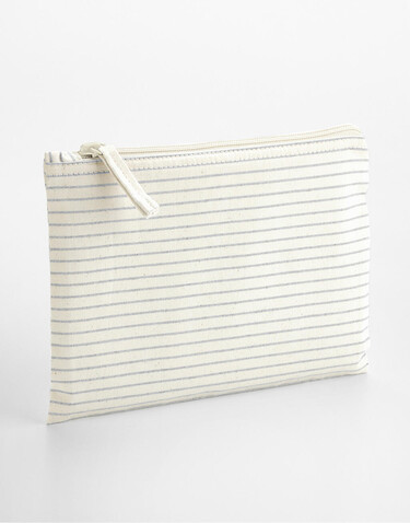 Westford Mill Striped Organic Cotton Accessory Pouch, Red Stripe, S bedrucken, Art.-Nr. 933284083 Westford Mill Striped Organic Cotton Accessory Pouch, Red Stripe, S bedrucken, Art.-Nr. 933284083