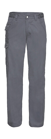 Russell Europe Twill Workwear Trousers length 34, Convoy Grey, 46&quot; (117cm) bedrucken, Art.-Nr. 934001270