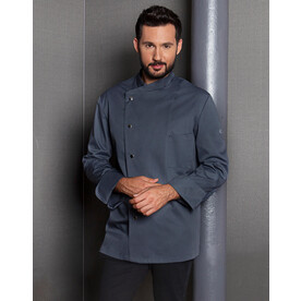 Karlowsky Chef Jacket Lars Long Sleeve, White, 46 (S) bedrucken, Art.-Nr. 934670001 Karlowsky Chef Jacket Lars Long Sleeve, White, 46 (S) bedrucken, Art.-Nr. 934670001