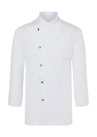 Karlowsky Chef Jacket Lars Long Sleeve, Black, 62 (2XL) bedrucken, Art.-Nr. 934671019