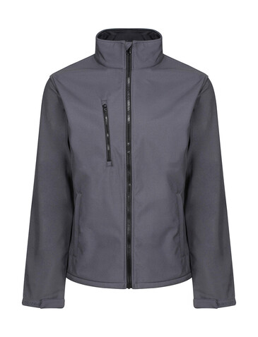 Regatta Ablaze 3 Layer Softshell Jacket, Seal Grey/Black, M bedrucken, Art.-Nr. 937171584 Regatta Ablaze 3 Layer Softshell Jacket, Seal Grey/Black, M bedrucken, Art.-Nr. 937171584
