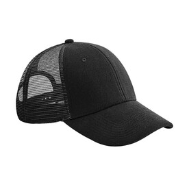 Beechfield Jersey Athleisure Trucker, Black, One Size bedrucken, Art.-Nr. 937691010