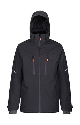Regatta Marauder III Insulated Jacket, Grey/Black, S bedrucken, Art.-Nr. 940171793