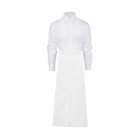 SG ACCESSORIES - BISTRO BERLIN Long Bistro Apron with Vent and Pocket, White, One Size bedrucken, Art.-Nr. 941590000 SG ACCESSORIES - BISTRO BERLIN Long Bistro Apron with Vent and Pocket, White, One Size bedrucken, Art.-Nr. 941590000