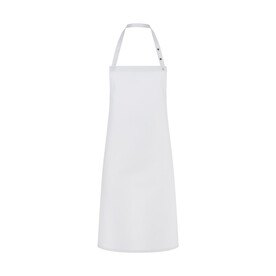 Karlowsky Bib Apron Press Stud Santorini, White, One Size bedrucken, Art.-Nr. 941670000 Karlowsky Bib Apron Press Stud Santorini, White, One Size bedrucken, Art.-Nr. 941670000