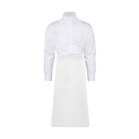 SG ACCESSORIES - BISTRO ROME Medium Length Bistro Apron, White, One Size bedrucken, Art.-Nr. 942590000 SG ACCESSORIES - BISTRO ROME Medium Length Bistro Apron, White, One Size bedrucken, Art.-Nr. 942590000