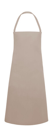 Karlowsky Bib Apron Basic, Sand, One Size bedrucken, Art.-Nr. 944677410