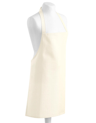Westford Mill FairTrade Cotton Junior Craft Apron, Natural, One Size bedrucken, Art.-Nr. 946280080