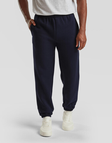 Fruit of the Loom Elasticated Cuff Jog Pants, Black, S bedrucken, Art.-Nr. 947011013