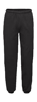 Fruit of the Loom Elasticated Cuff Jog Pants, Black, S bedrucken, Art.-Nr. 947011013