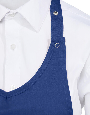 SG ACCESSORIES - BISTRO BERN Women’s Bib Apron, White, One Size bedrucken, Art.-Nr. 947590000
