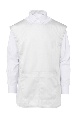 SG ACCESSORIES - BISTRO MADRID Women’s Cobbler Apron, White, 1 (XS-M) bedrucken, Art.-Nr. 948590004