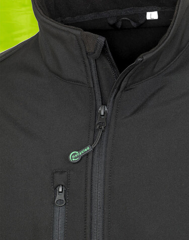 Result Recycled 3-Layer Printable Softshell Jacket, Navy, S bedrucken, Art.-Nr. 956332003
