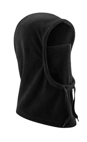 Beechfield Recycled Fleece Hood, Black, One Size bedrucken, Art.-Nr. 956691010