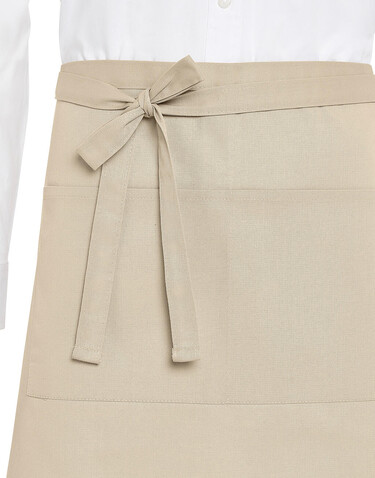 SG ACCESSORIES - BISTRO ROME - Recycled Bistro Apron with Pocket, Brown, One Size bedrucken, Art.-Nr. 958597000 SG ACCESSORIES - BISTRO ROME - Recycled Bistro Apron with Pocket, Brown, One Size bedrucken, Art.-Nr. 958597000