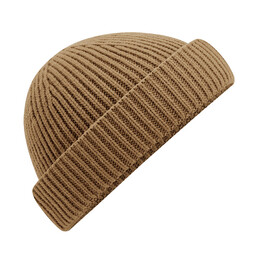 Beechfield Harbour Beanie, Biscuit, One Size bedrucken, Art.-Nr. 959690110